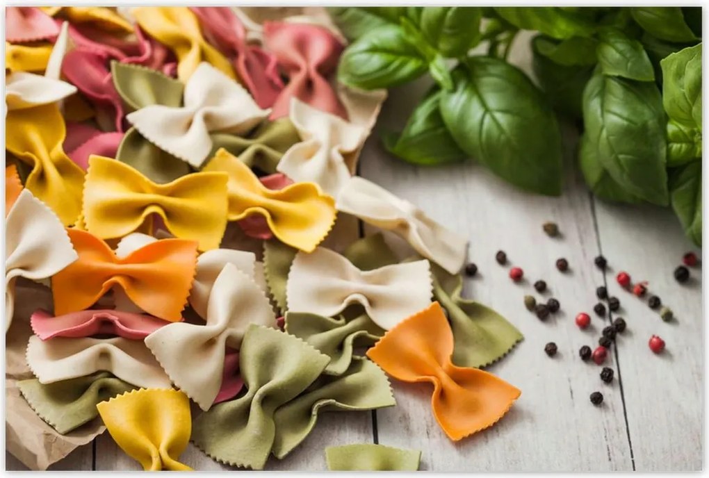 Poszterek 120x80 Színes Farfalle bors