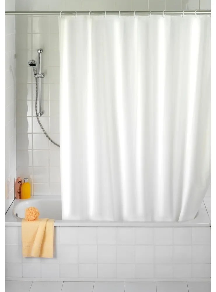 White mosható zuhanyfüggöny, 120 x 200 cm - Wenko