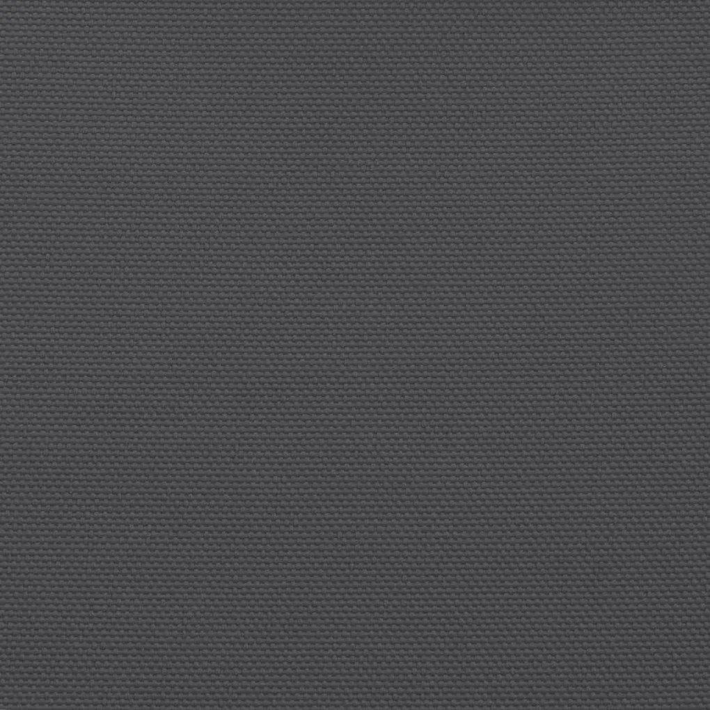 antracitszürke 100% oxford poliészter erkélyparaván 120x800 cm