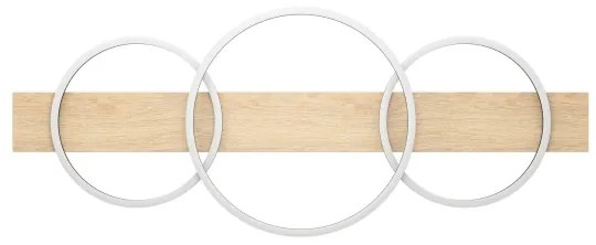 Eglo 99468 - BOYAL LED mennyezeti lámpa 2x12W, 230V, távirányítóval