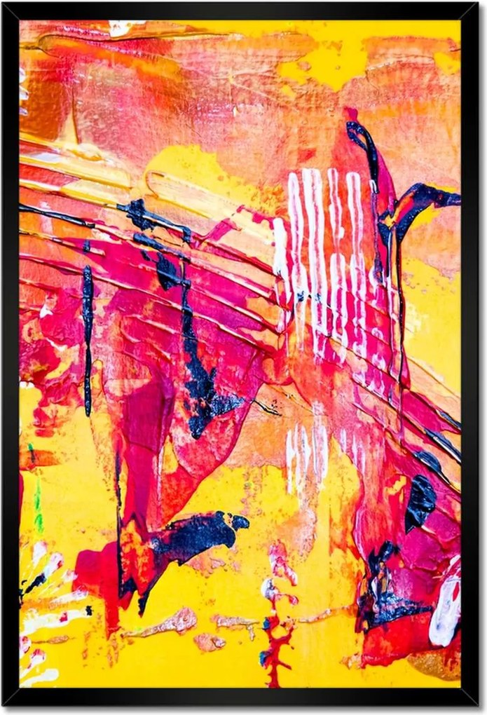 Poszterek keretben 40x60 Absztrakt Víztömlő