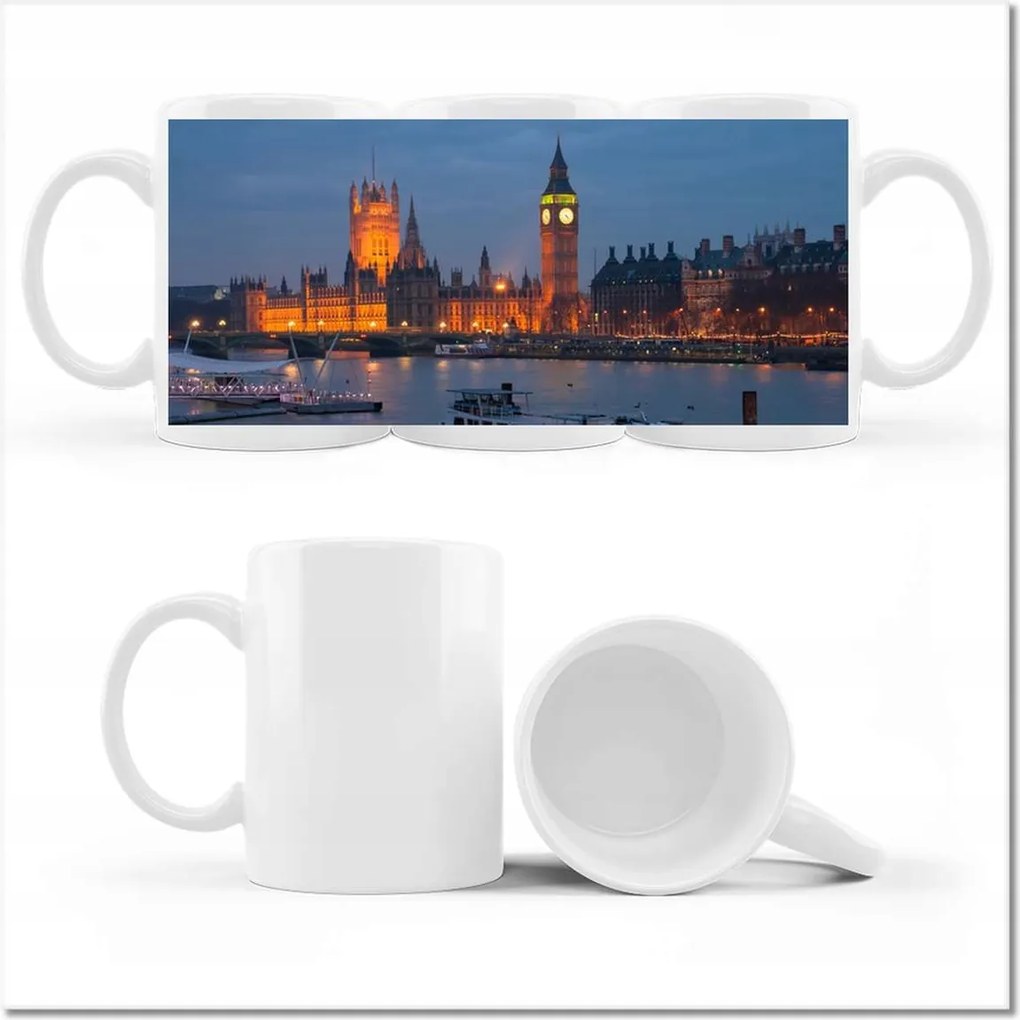 Fotó bögre Westminster palota Éjszaka