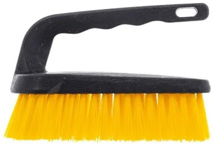 Súrolókefe, fogantyús, BONUS, sárga (KHT1519)