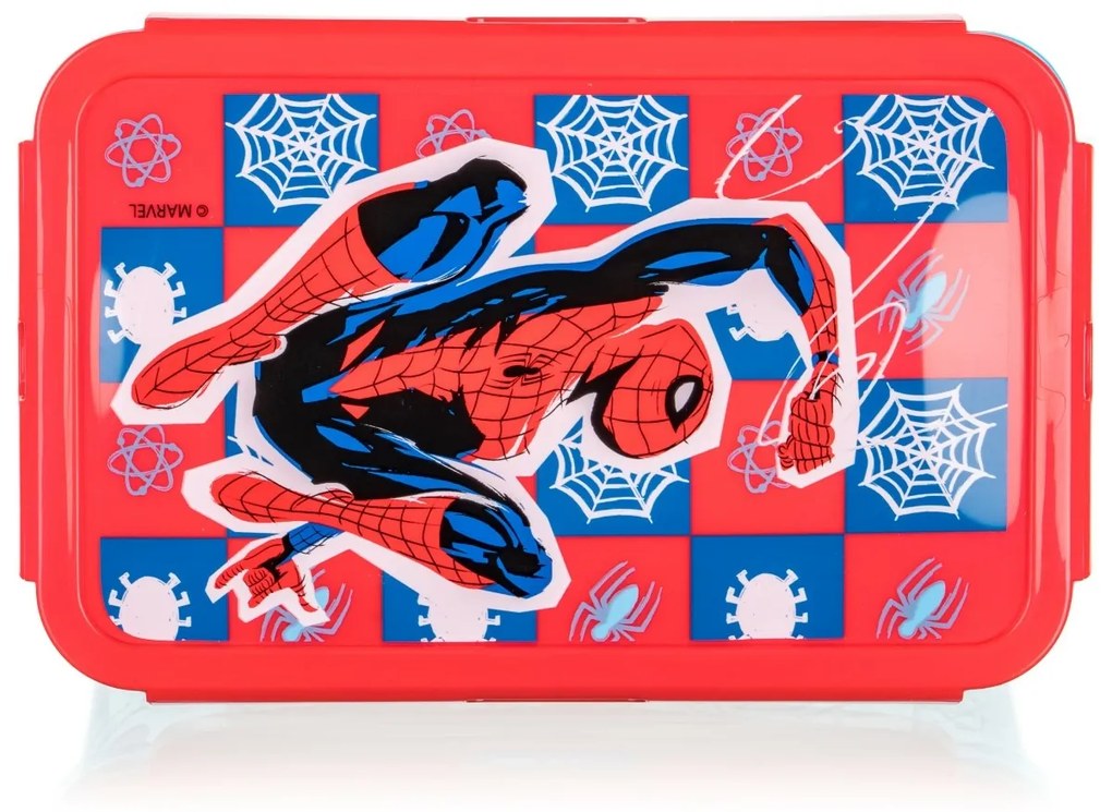 Vetro-plus SPIDERMAN műanyag légmentesen záródódoboz 1,19 l
