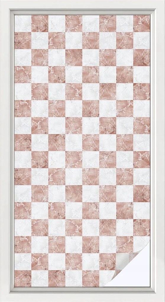 Szélvédőfólia Adatvédelem Klasszikus sakktábla 50x100 cm