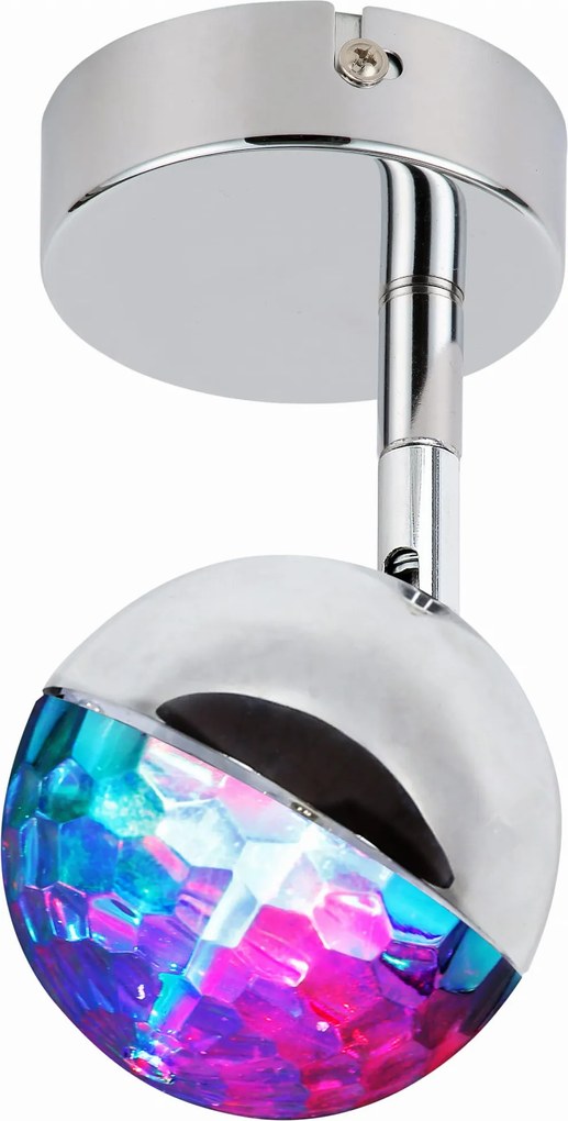 Fali lámpa Candellux Party 91-67753 krómozott