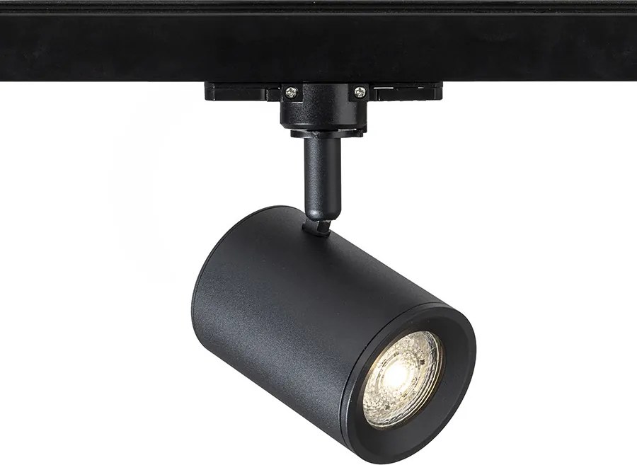 RENDL CADENZA háromáramkörös sínre fekete 230V LED GU10 10W