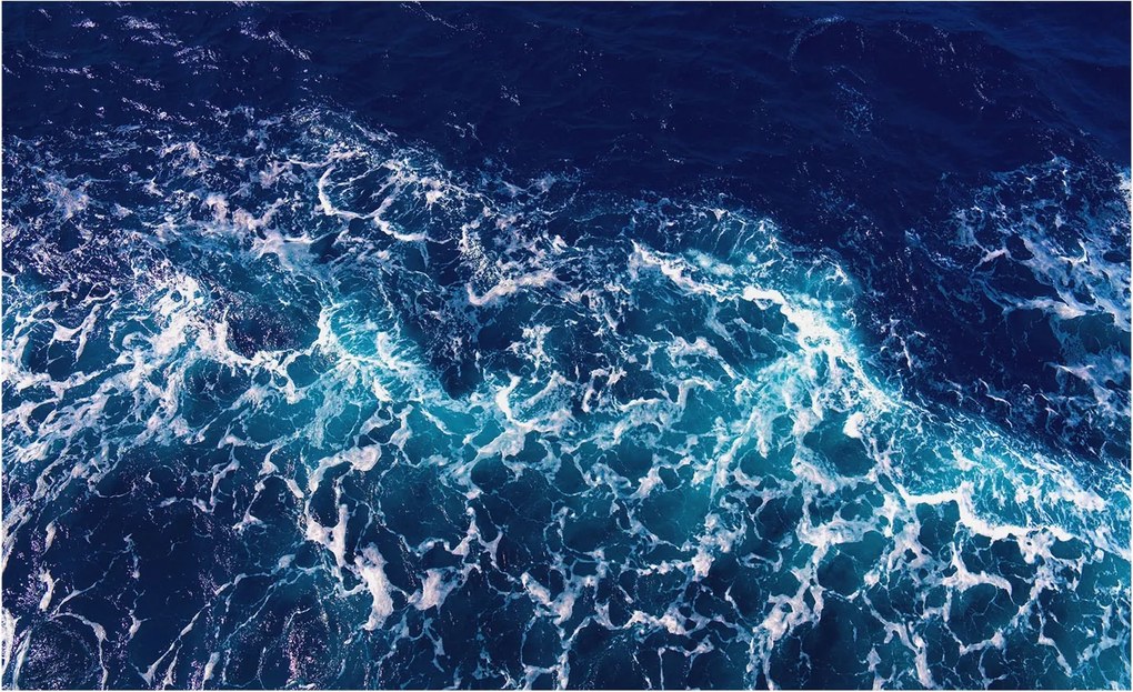 Fotótapéta Dekoratív Fali Tapéta Tengeri hullámok 416x254