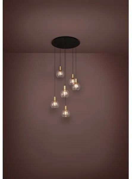 Eglo 390279 -LED Dimmelhető csillár zsinóron TERQUE 6xLED/5,4W/230V 3000K átm. 54cm