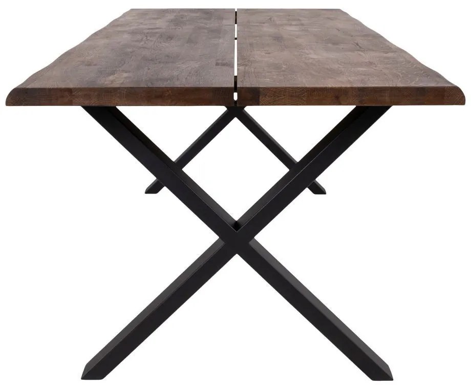 Toulon bővíthető étkezőasztal 200x95 cm füstös tölgy