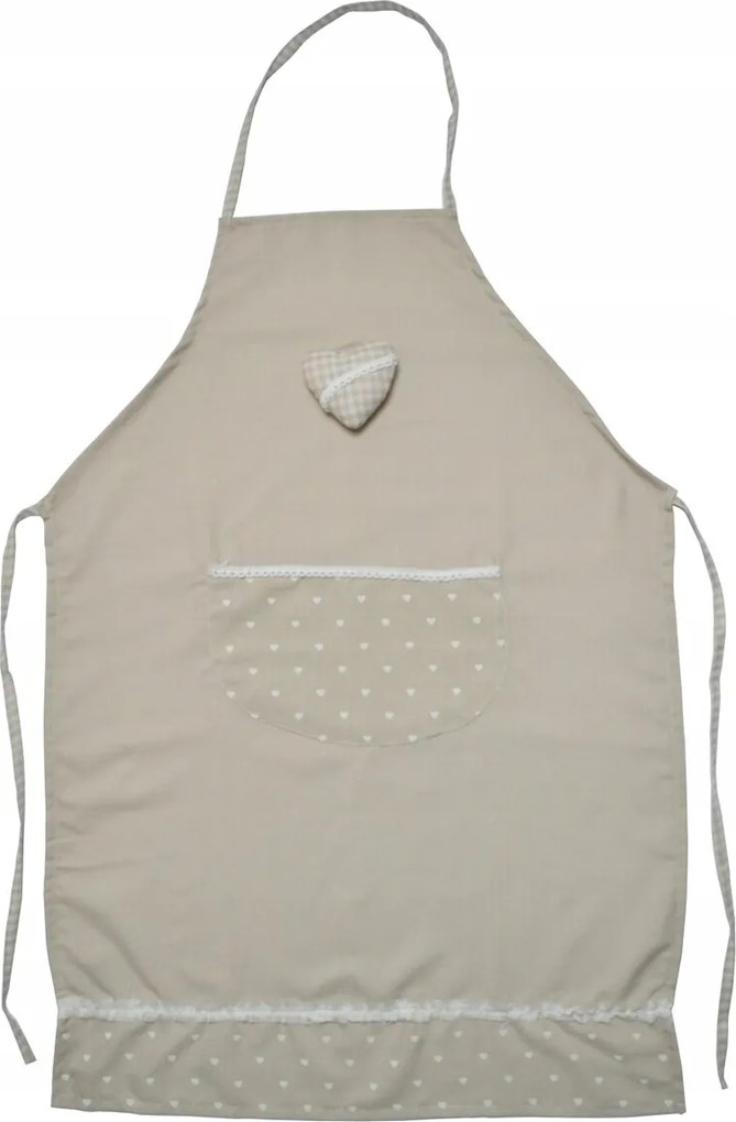 Sorrento elegáns konyhai kötény 3-as díszítéssel