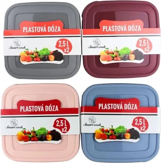 Műanyag kanna 2x2,5l