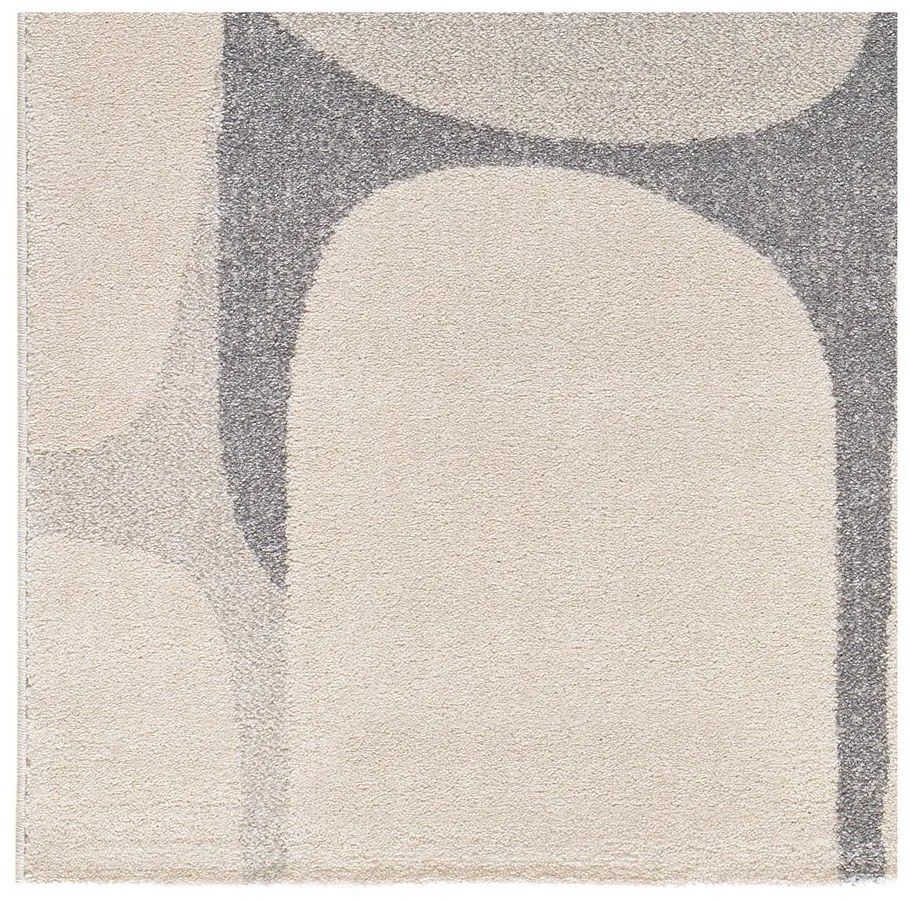 Világosszürke-krémszínű szőnyeg 80x150 cm Porto – Universal