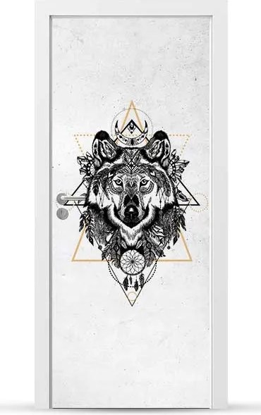 Furnér Kültéri Ajtó matrica Bútor öntapadós Könnyű Ragasztás