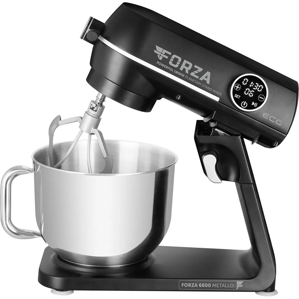 ECG Forza 6600 Metallo Nero konyhai robotgép