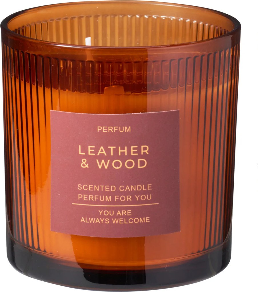 Illatgyertya Viaszos Narancssárga Fügefa 10X10CM 28H Égés