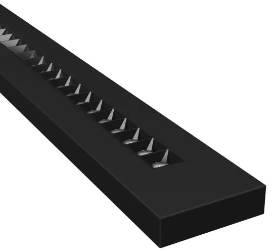 LED Mennyezet/Függeszték PLANK LED/20/30/40W/230V 2700/4000/6000K fekete