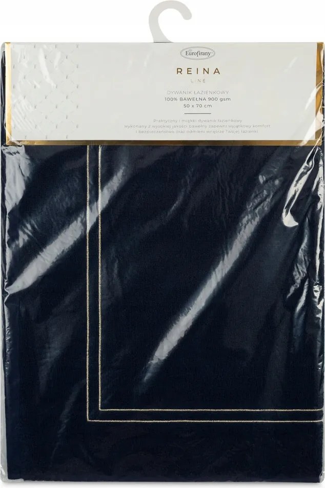 Fürdőszobaszőnyeg Olivia 50x70 Eurofirany sötétkék