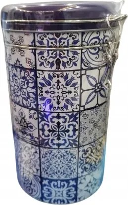 Kávé Dekorációs Teásdoboz Smukee Fém Csiptetővel 376-TC-B