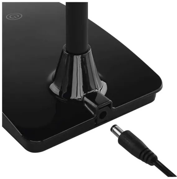 LED fényerőszabályozható asztali lámpa EDDY LED/6W/230V 3000/4500/6800K fekete