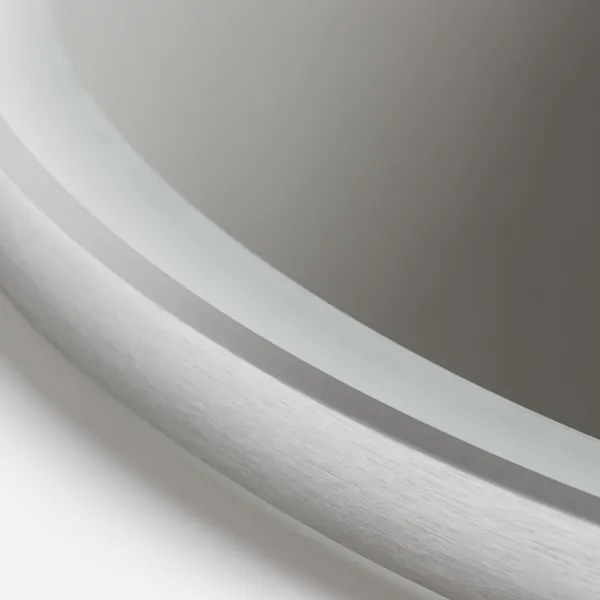 Brilagi-LED dimmelhető, fűthető tükör háttérvilágítással ALU PRO LED/18W/230V Ø60 cm IP44 matt króm