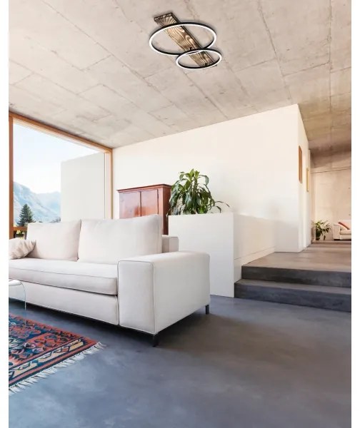 Eglo 99408 - LED Mennyezeti lámpa BOYAL 2xLED/12W/230V