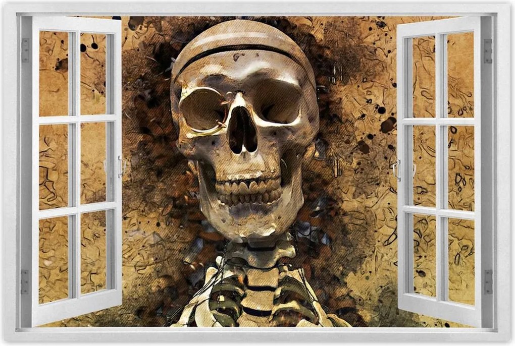 Poszterek 60x40 Koponya Halál Csontváz