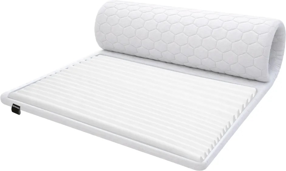 Fedőmatrac/topper, 5 cm, 90x200, habszivacs, ZENY