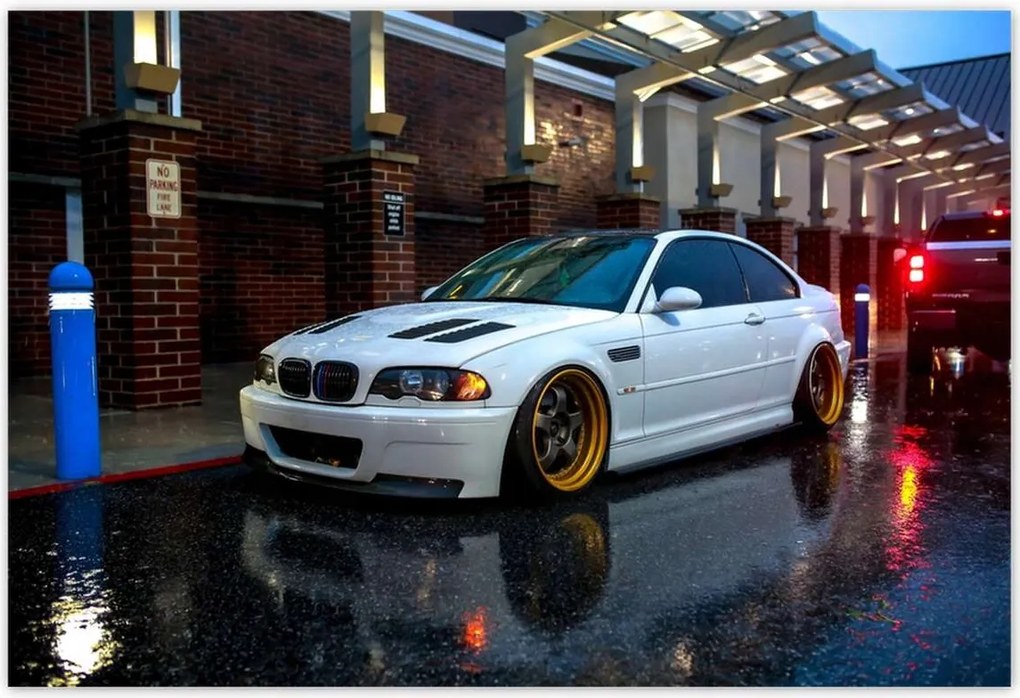 Fotótapéták 200x135 Bmw alacsony profilú gumiabroncsok
