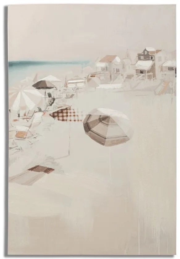 Falfestmény strand -b- 80x3x120cm