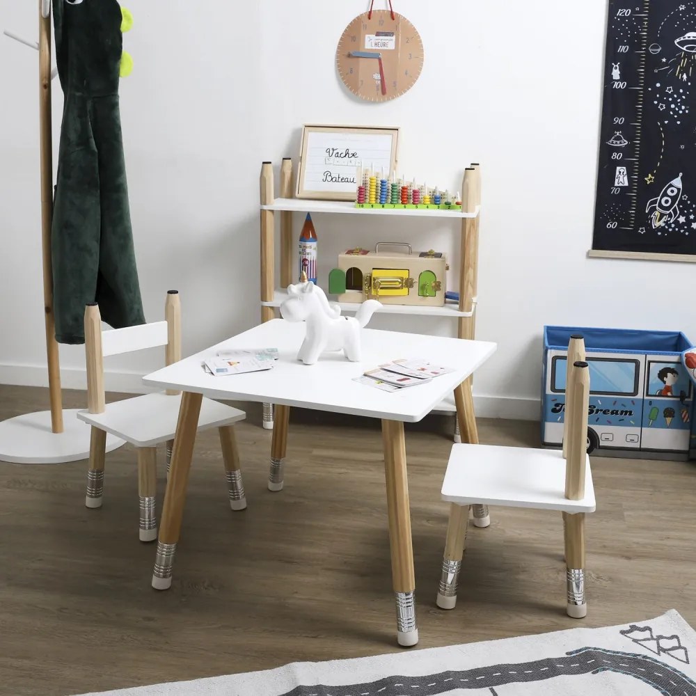 STUDY fehér gyerekszett