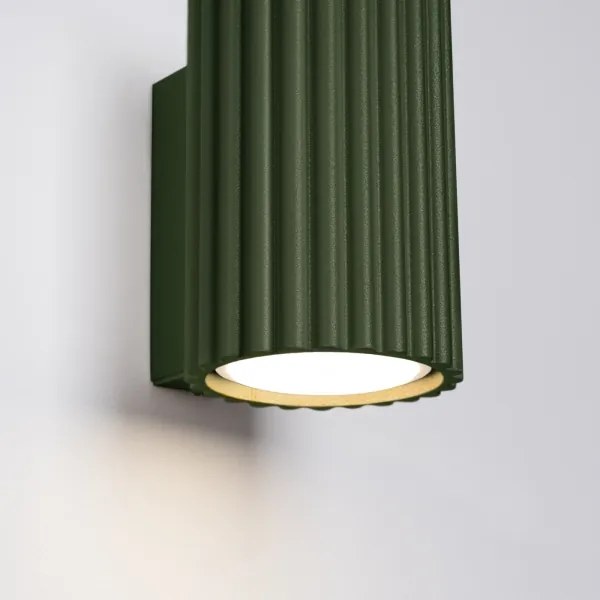 Brilagi - LED fali lámpa CRESTO 1xGU10/10W/230V 10 cm zöld