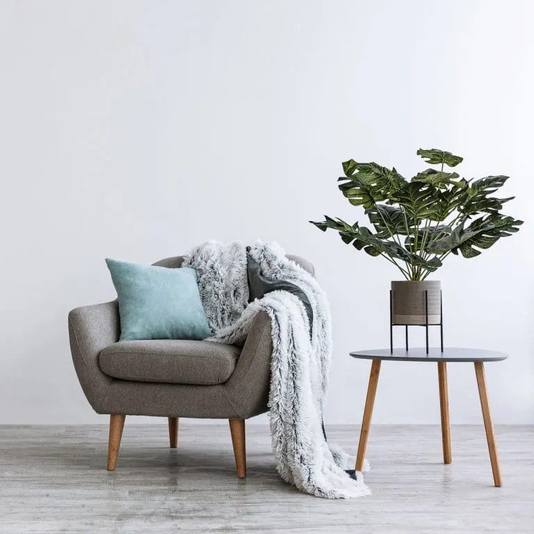 PLANTASIA Műnövény Monstera 60 cm fekete