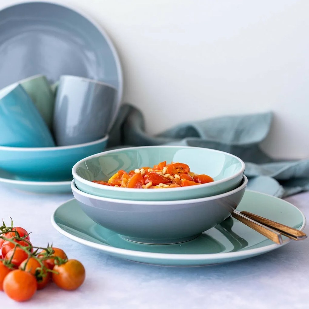 Mäser 24 darabos ELISSA étkészlet – zöld fényes