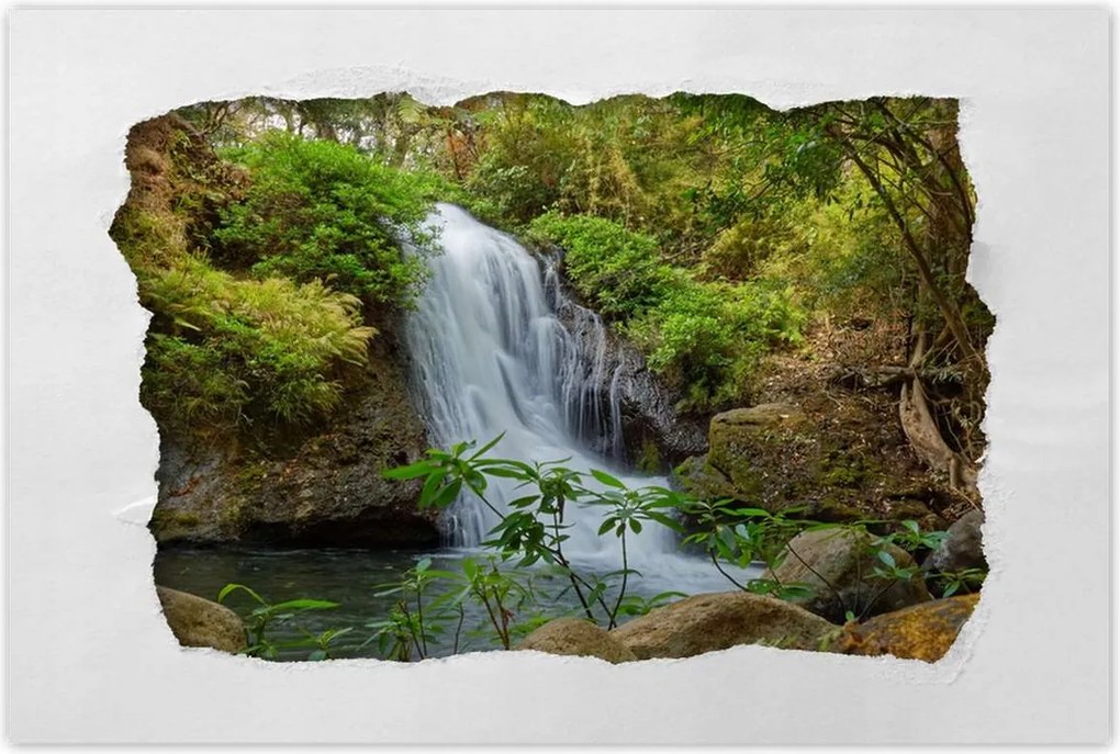 Poszterek 60x40 Vízesés Tájképek