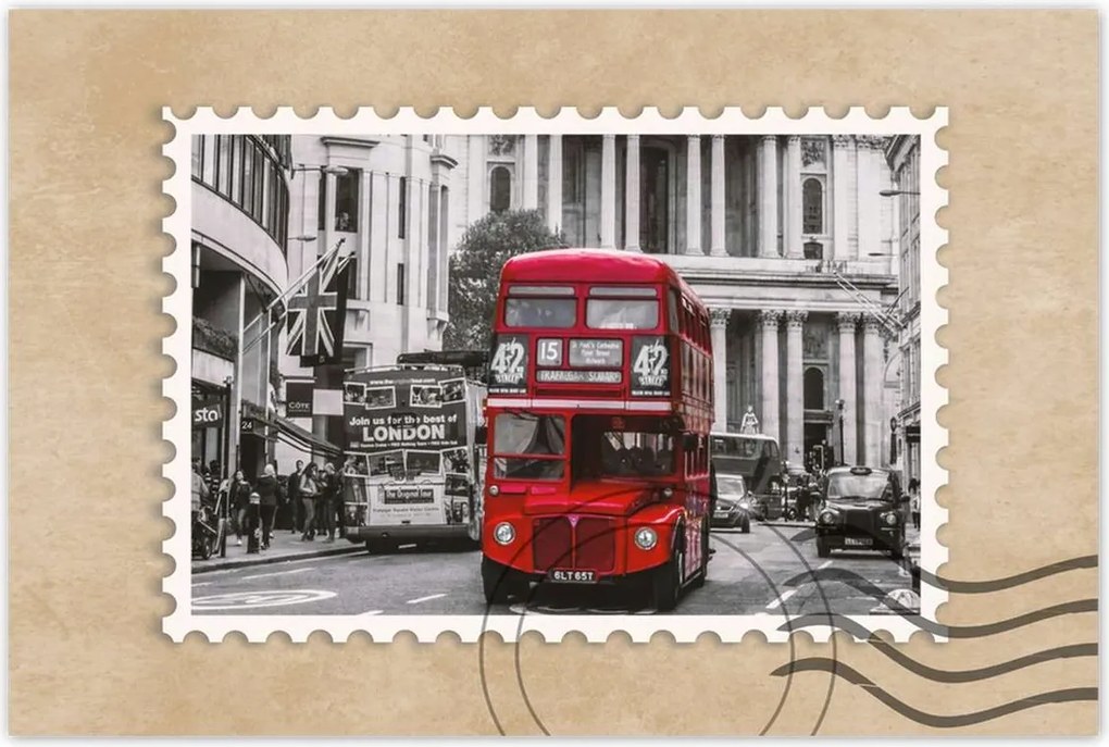 Poszterek 60x40 London Egyesült Királyság Uk