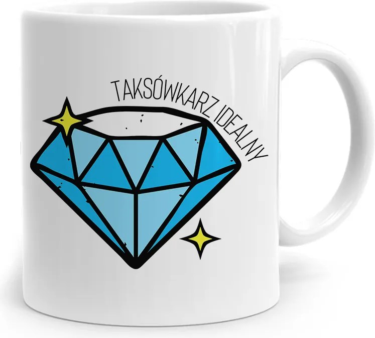 Ajándék Bögre Taxisofőrnek Tökéletes Taxisofőr fényképes nyomattal