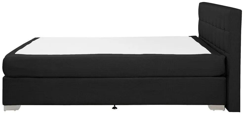 Franciaágy Boxspring 180 cm ADIR (matracokkal) (fekete). 1007070