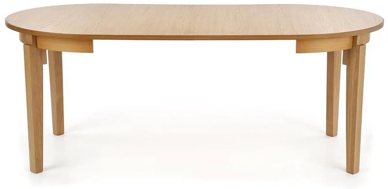 Széthúzható étkezőasztal 100-200 cm Saras (méz tölgy + szürke) (6 8 fő részére). 1048723