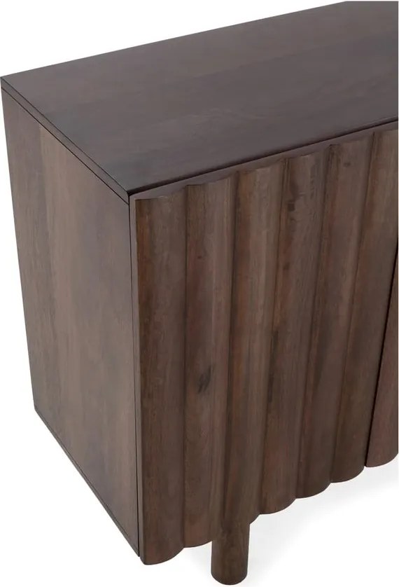 Barna mangófa komód 160x80x40 cm Tamira – MOME