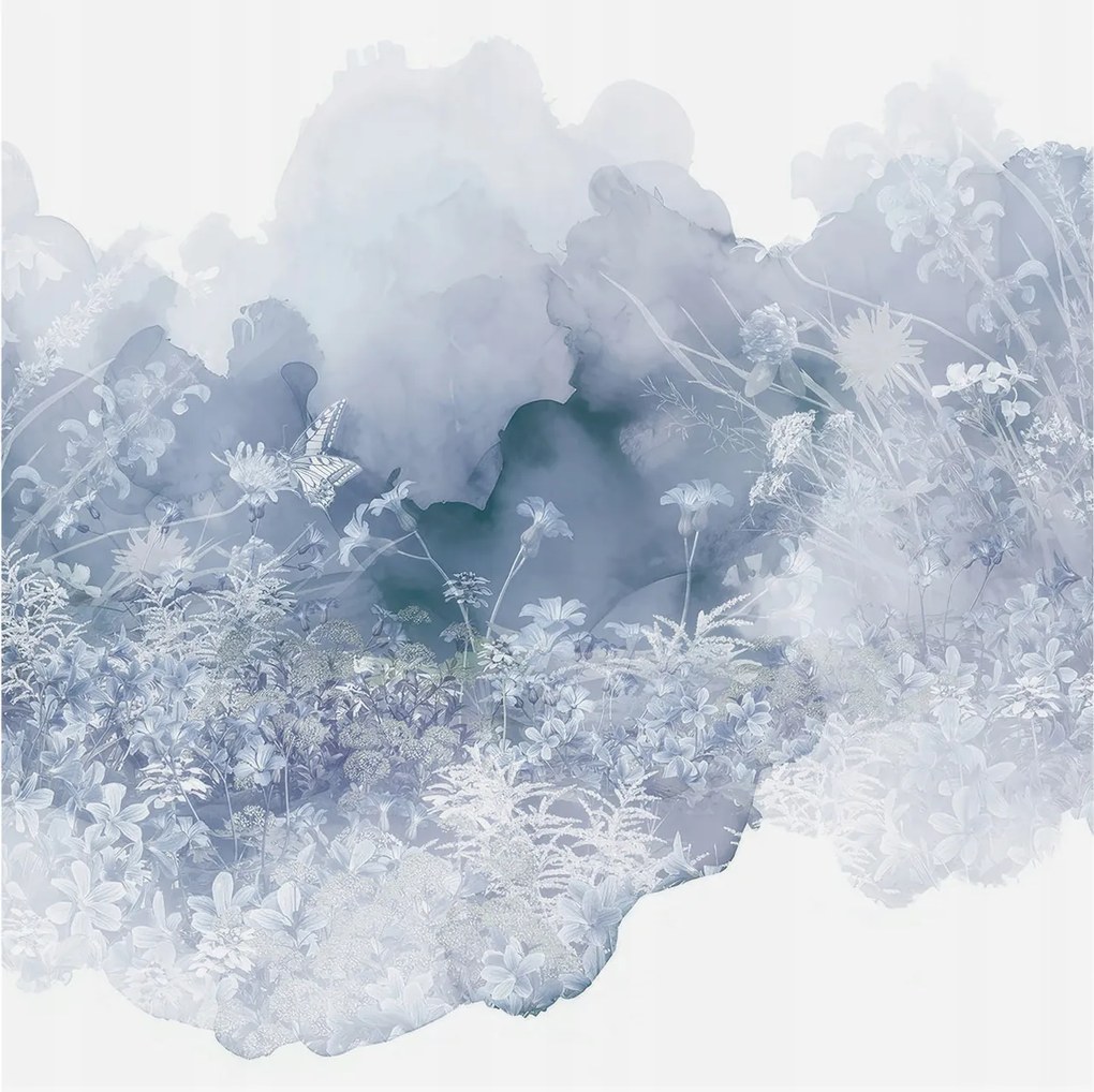 Dekoratív Fotótapéta Hálószobába Virágos rét 250x250 Ragasztó