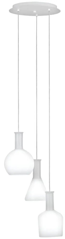 Eglo Eglo 39142 - Mennyezeti függesztékes lámpa PASCOA 3xE27/60W EG39142