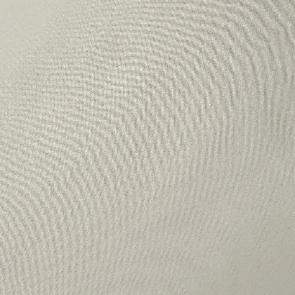 Bézs gumis pamut-perkál lepedő 185x200 cm Cotton Percale – Bianca