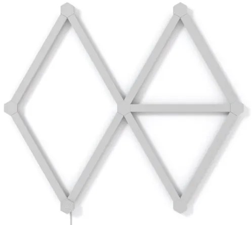 Nanoleaf NL59-K-0002LW-9PK-EU-KÉSZLET 9x LED RGBW Dimmelhető sín LINES 1200-6000K Wi-Fi