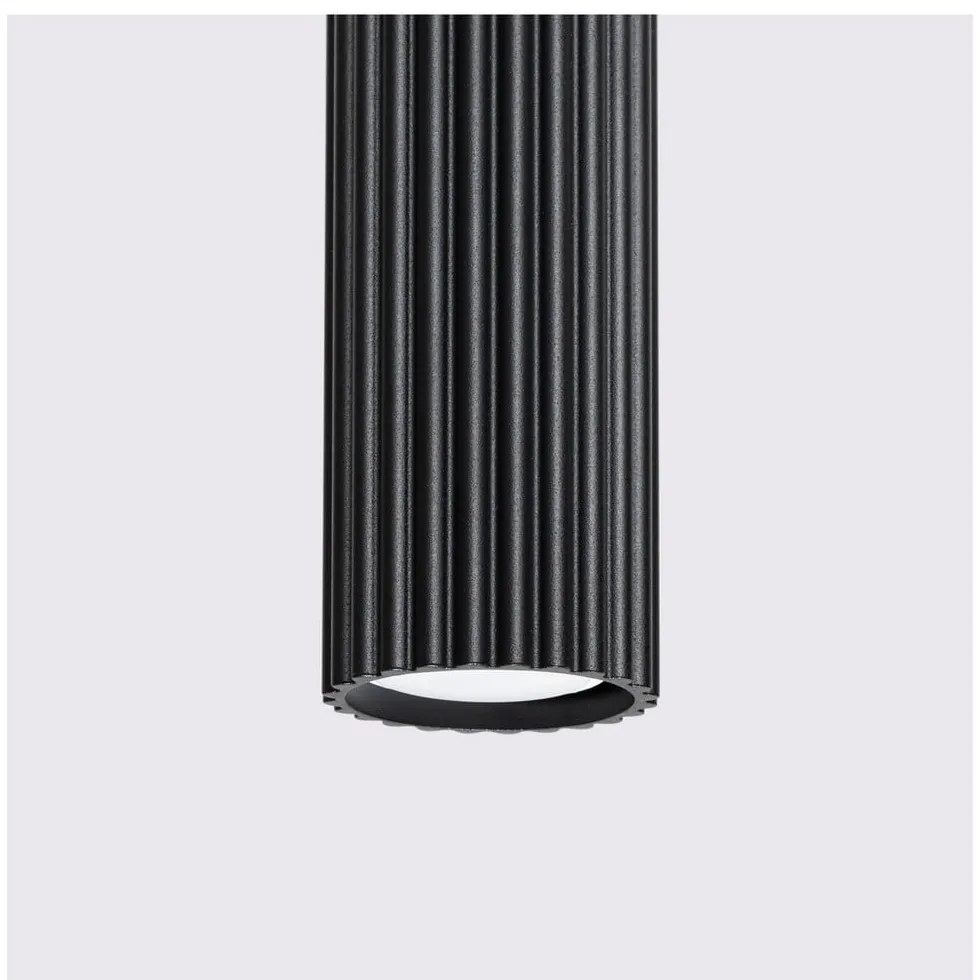 Fekete függőlámpa Gleam – Sollux