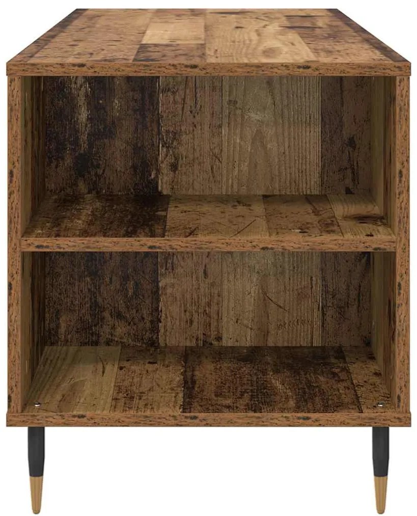 Dohányzóasztal with Drawer Régi fa 102 x 44.5 x 50 cm Faanyag