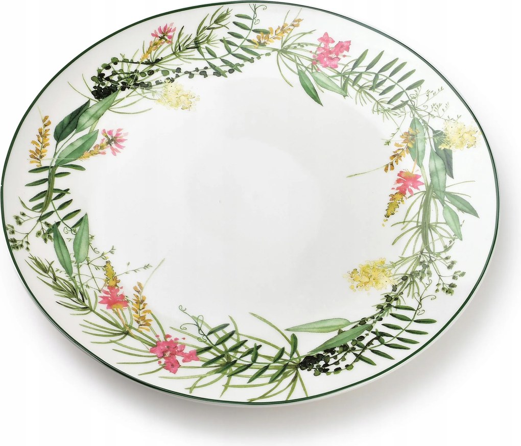 Idilli lapos tányér 26,9 cm fehér/többszínű