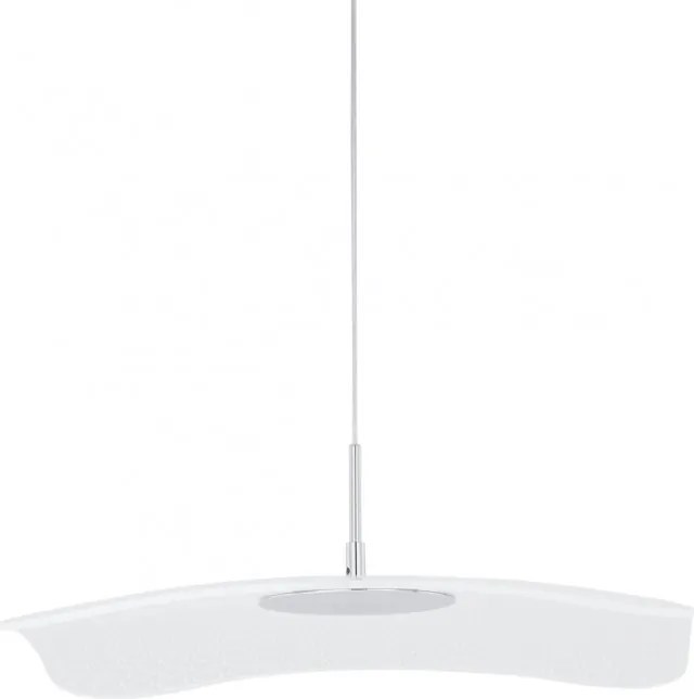 Italux modern LED függeszték blossom fehér króm átlátszó itxmd16098002-1a
