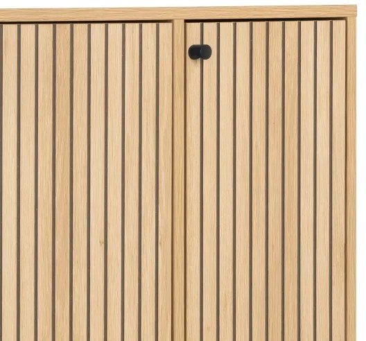 Olivia cipőtároló, tölgy színű