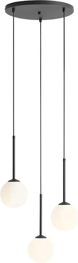 ALDEX 1087E1_R BOSSO Többágú Függesztett Lámpa Fekete E14 IP20